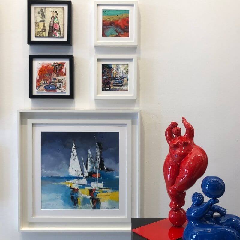 nouvelle collection sculpture carré d'artistes